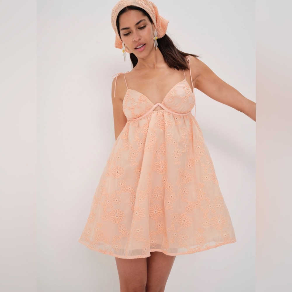 For Love & Lemons Frances Mini Dress